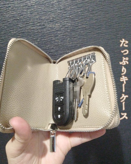 くうたろ on LIPS 「楽天で買ったコレ、めっちゃ便利です🐕💕財布とキーケースが一緒に..」(4枚目)