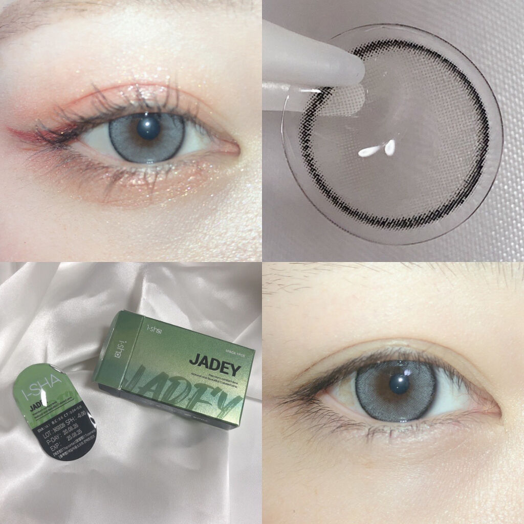 i-SHA JADEY /蜜のレンズ/カラーコンタクトレンズを使ったクチコミ（2枚目）