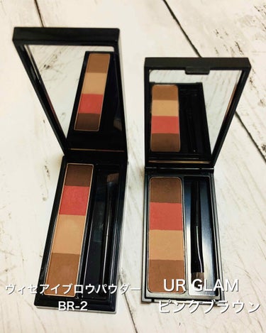 UR GLAM　EYEBROW POWDER a  ピンクブラウン/U R GLAM/パウダーアイブロウを使ったクチコミ（2枚目）