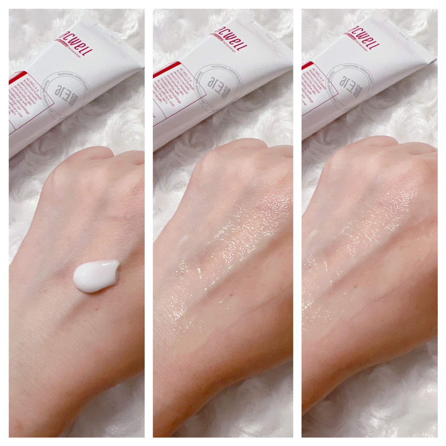 リアルアクアバランシングクリーム /ACWELL/フェイスクリームを使ったクチコミ（3枚目）