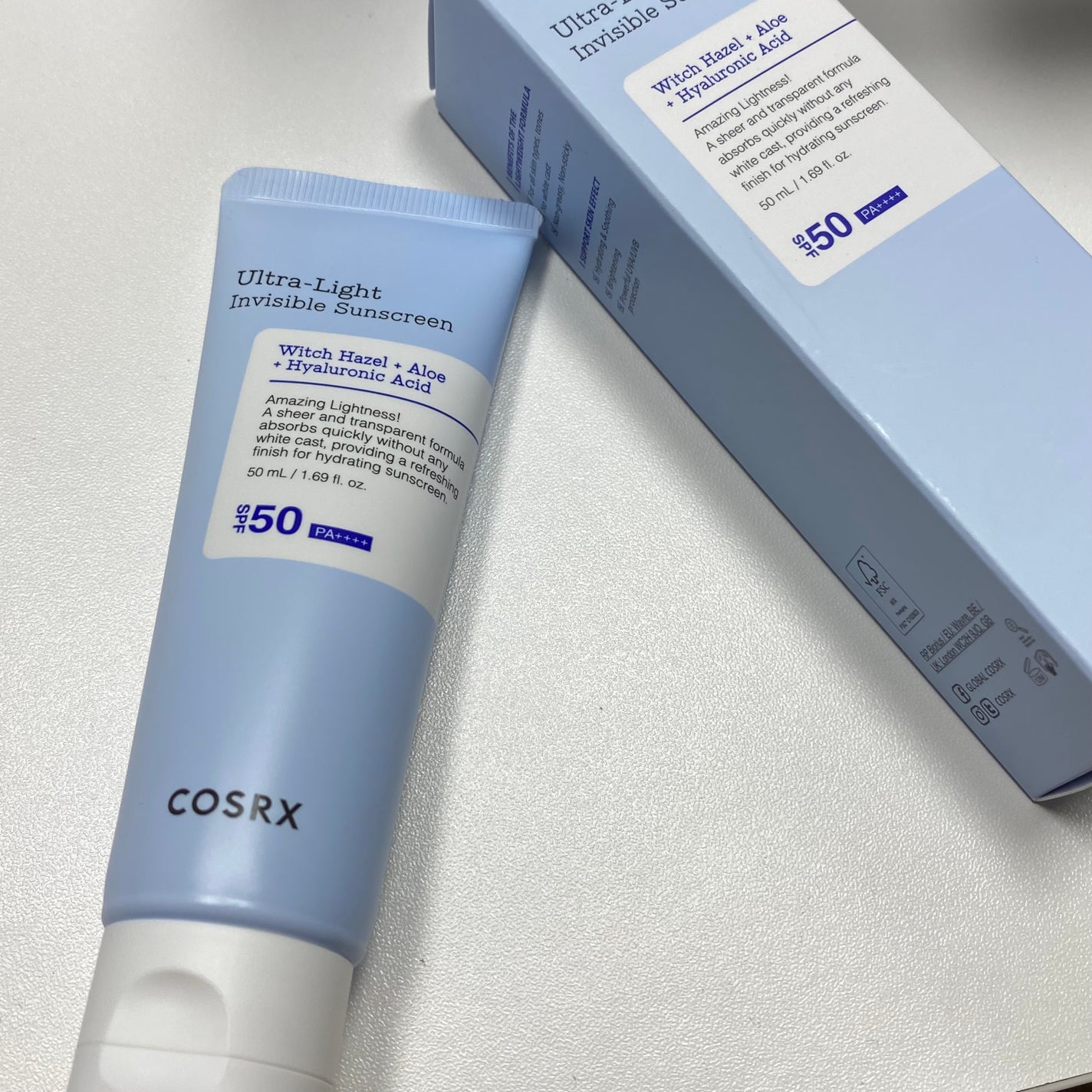ウルトラライト透明UVクリーム/COSRX/日焼け止めクリームを使ったクチコミ(1枚目)
