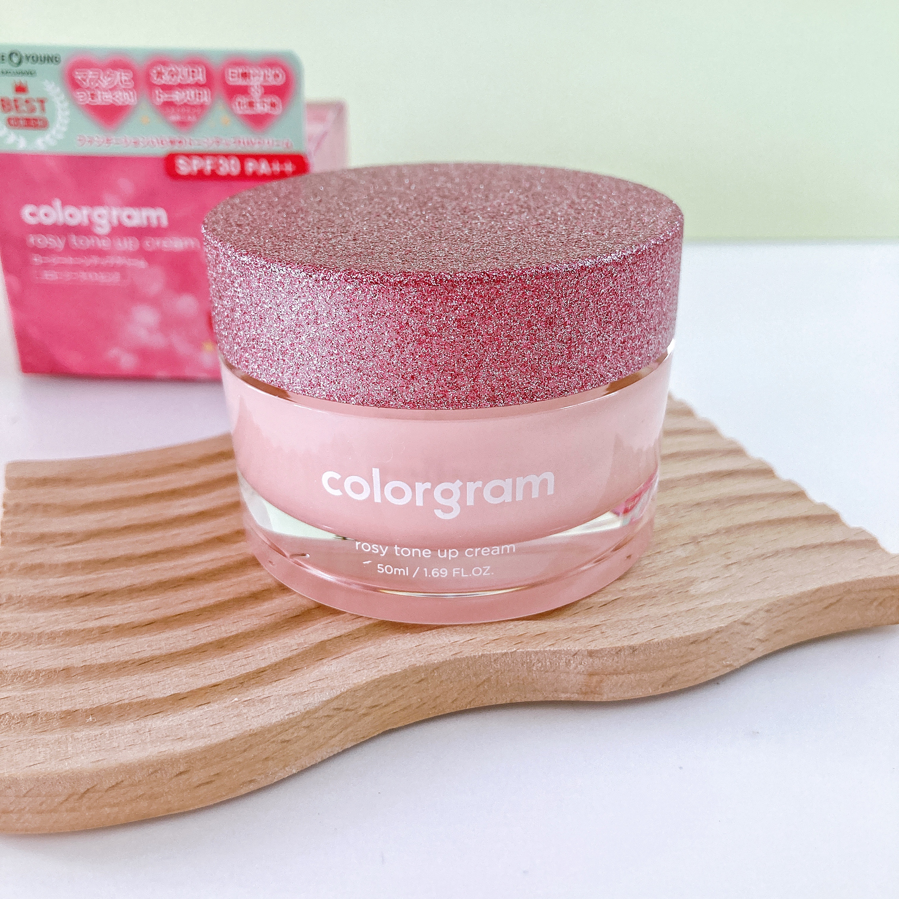 ロージー トーンアップクリーム /Colorgram/化粧下地を使ったクチコミ（1枚目）