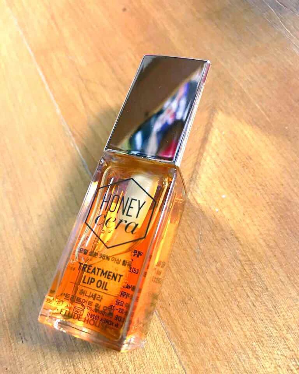 Hセラ トリートメント リップオイル/ETUDE/リップグロスを使ったクチコミ（1枚目）