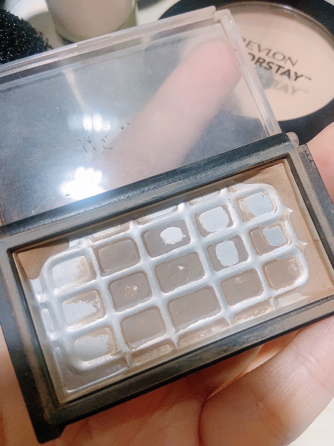 UR GLAM　SHADING POWDER ナチュラルベージュ/U R GLAM/シェーディングを使ったクチコミ（1枚目）