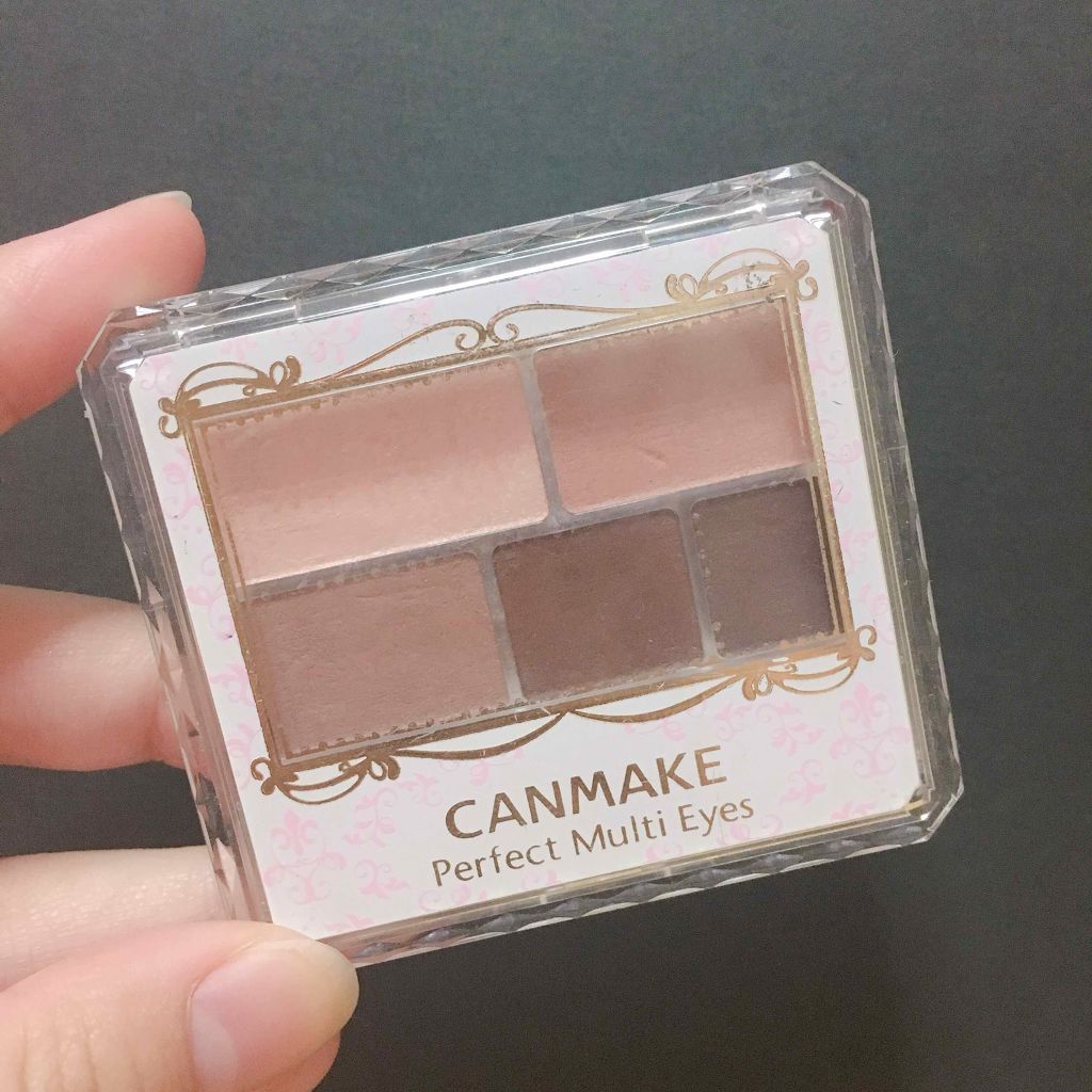 パーフェクトマルチアイズ/キャンメイク/アイシャドウパレットを使ったクチコミ(1枚目)