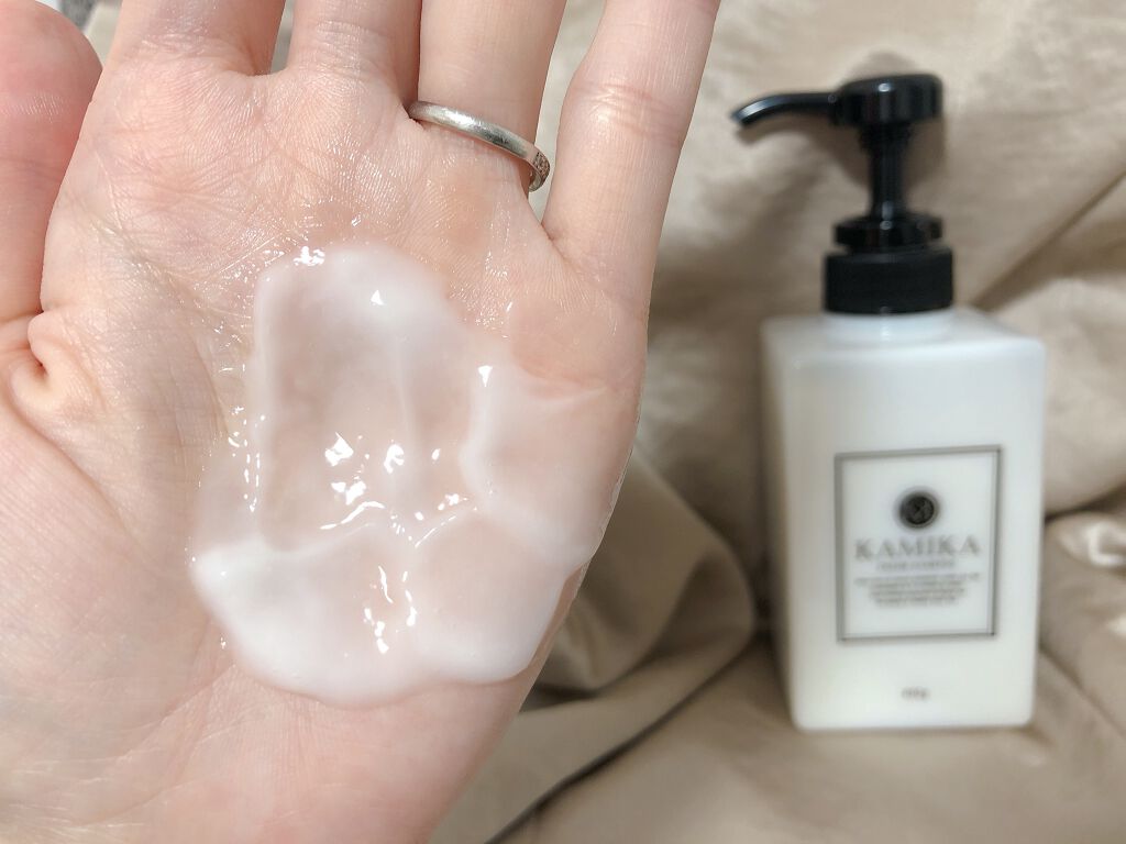 黒髪クリームシャンプー/KAMIKA/シャンプー・コンディショナーを使ったクチコミ(3枚目)