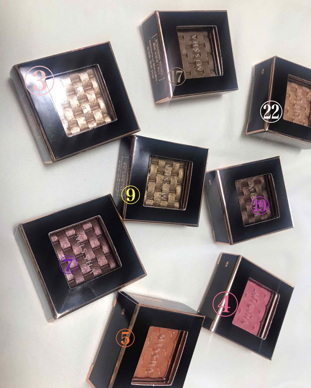 モダンアイシャドウ イタルプリズム/MISSHA/単色アイシャドウを使ったクチコミ(2枚目)