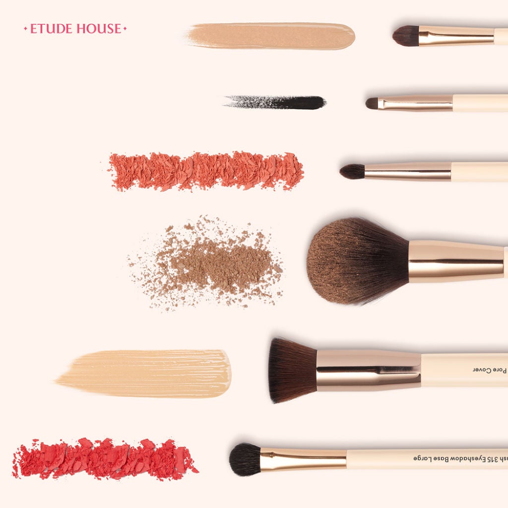 マイビューティーツール310 アイシャドウブラシ(ベース用)/ETUDE/メイクブラシを使ったクチコミ(2枚目)