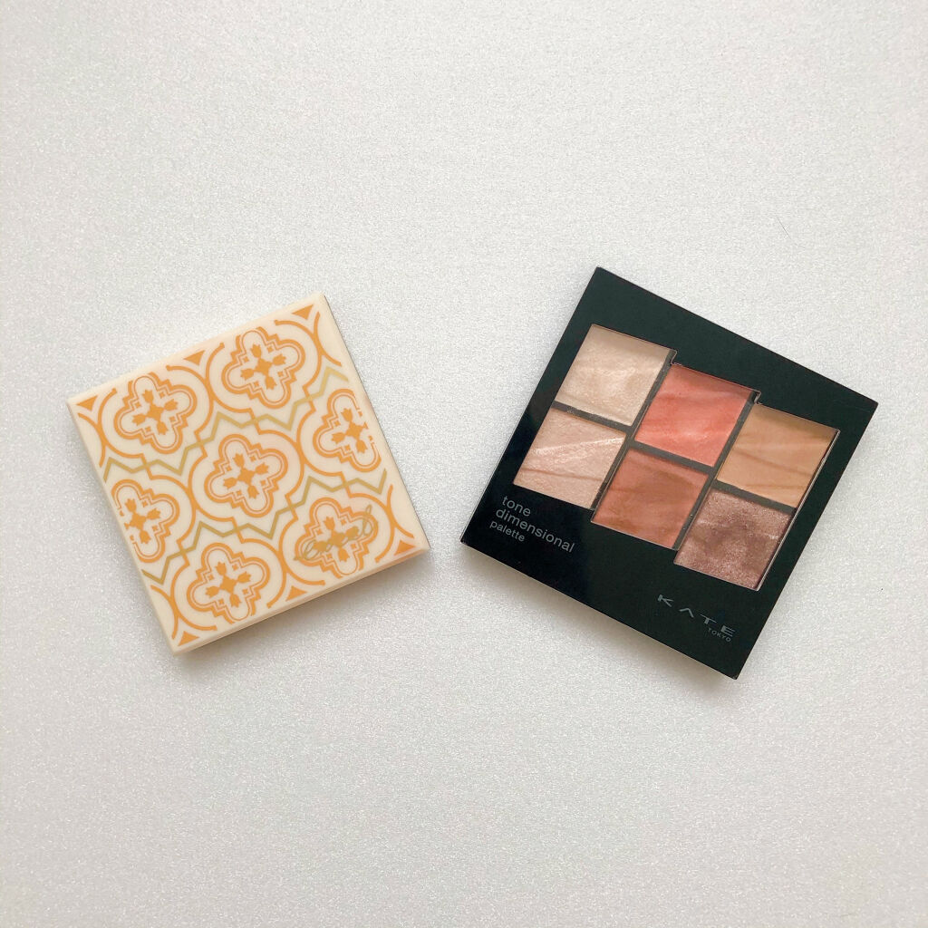 トーンディメンショナルパレット/KATE/メイクアップキットを使ったクチコミ（2枚目）