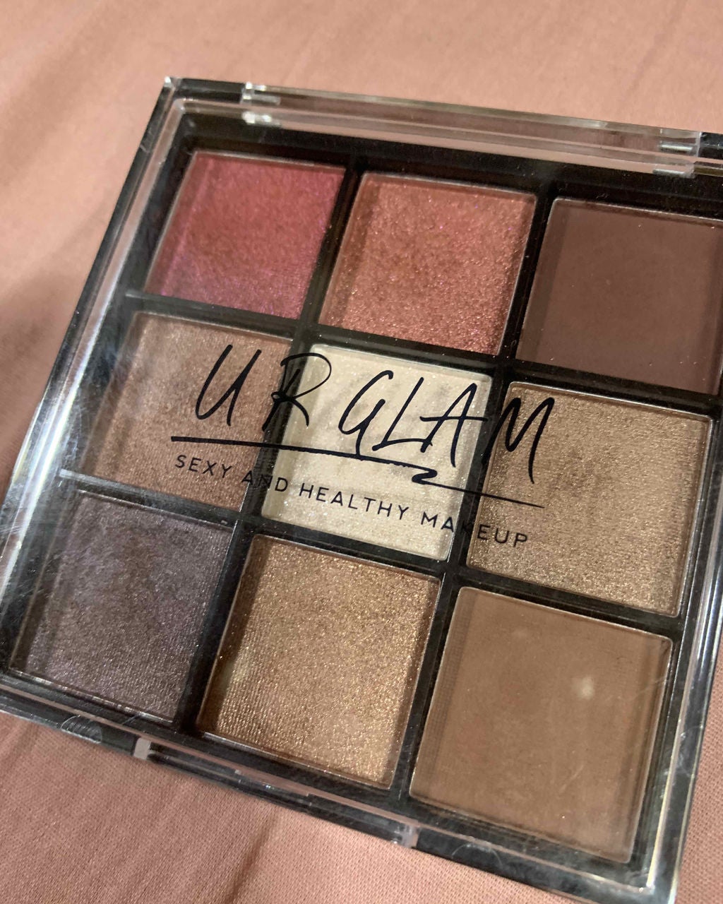 UR GLAM BLOOMING EYE COLOR PALETTE/U R GLAM/アイシャドウパレットを使ったクチコミ(1枚目)