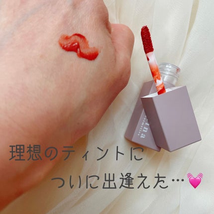 チュルンリップティント 03 Classy rose/hina cosmetics/リップティントの画像