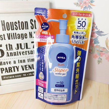 ニベアサン ウォータージェル SPF50/ニベア/日焼け止め・UVケアを使ったクチコミ(1枚目)
