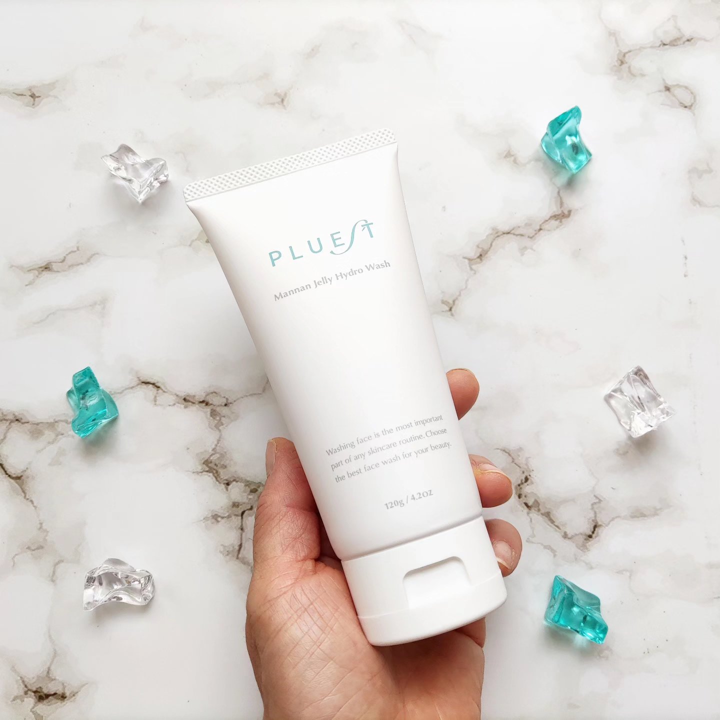 マンナンジェリーハイドロウォッシュ/PLUEST/洗顔料を使ったクチコミ（2枚目）