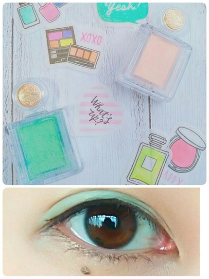 シャドーカスタマイズ/MAJOLICA MAJORCA/単色アイシャドウを使ったクチコミ(3枚目)