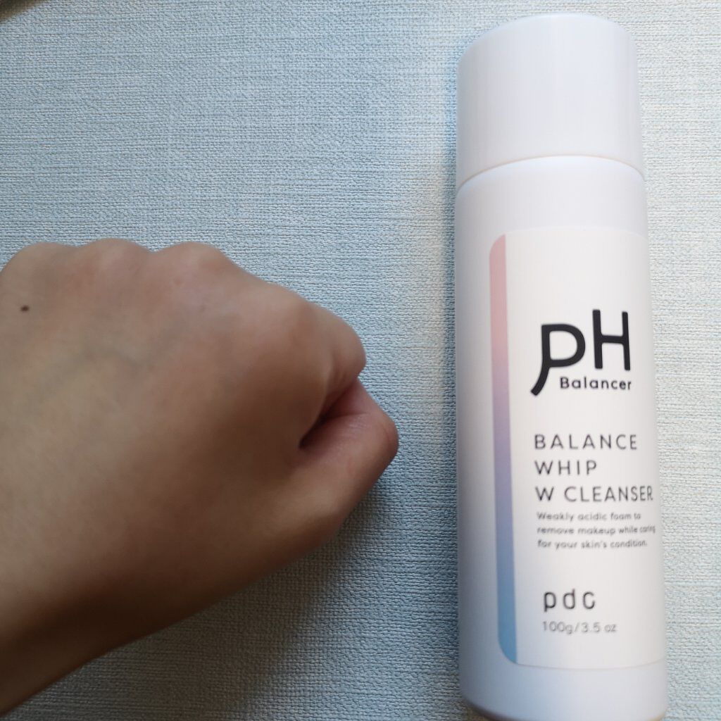 ピーエイチバランサー BホイップWクレンザー/pdc/泡洗顔を使ったクチコミ(4枚目)