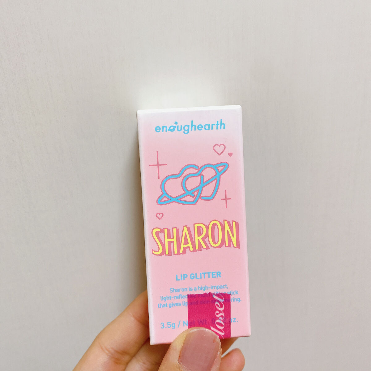  シャロン リップグリッター/ENOUGHEARTH/口紅を使ったクチコミ（2枚目）