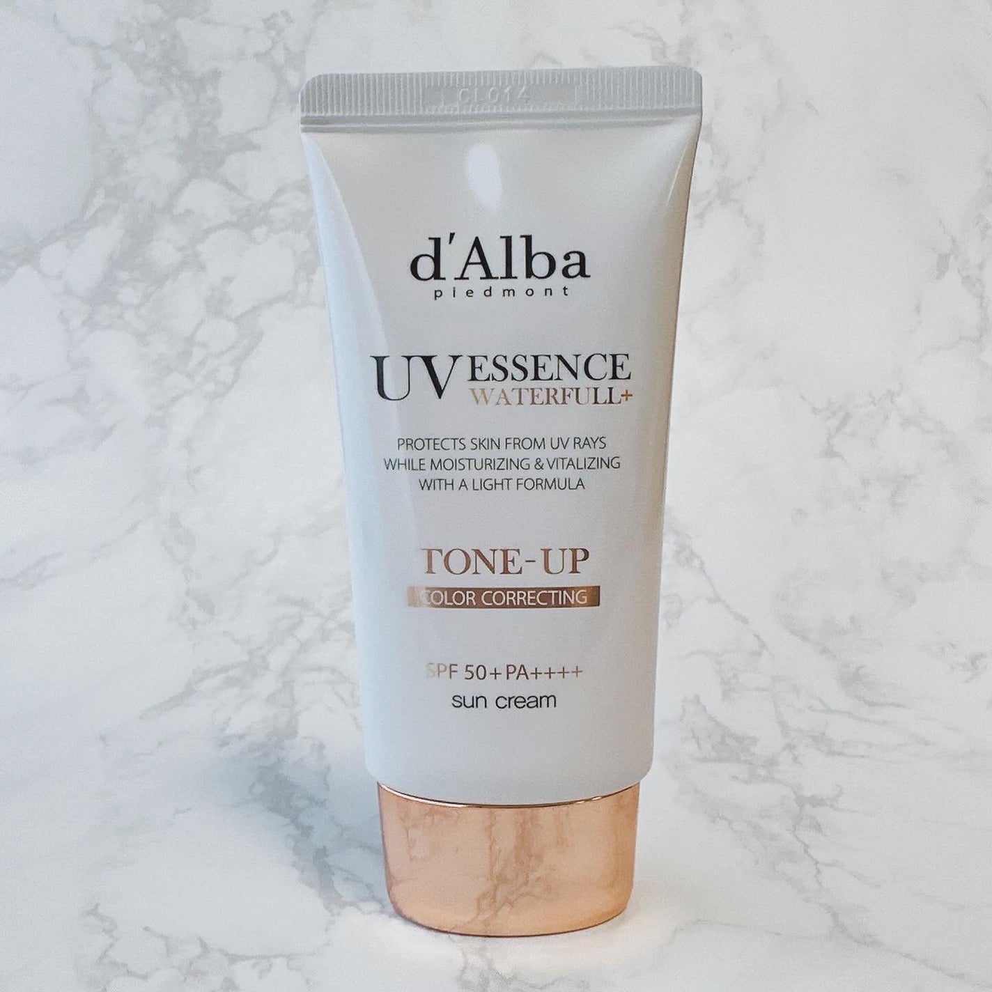 ウォータフルトーンアップサンクリーム/ダルバ/日焼け止めクリームを使ったクチコミ(1枚目)