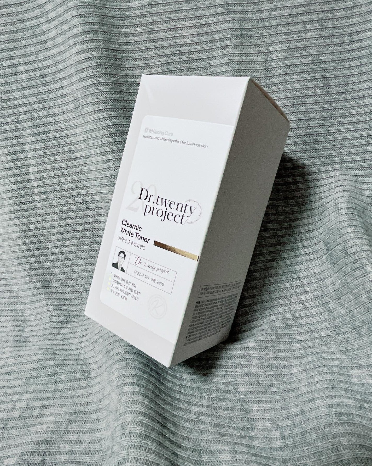 クリアニックホワイトトナー/Dr.Twenty Project/化粧水を使ったクチコミ(2枚目)