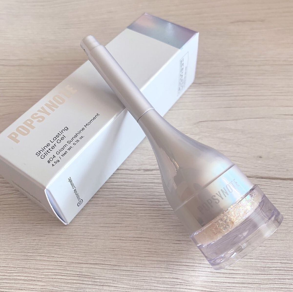 シャイラスティンググリッタージェル/POPSY NOTE/グリッターを使ったクチコミ(3枚目)