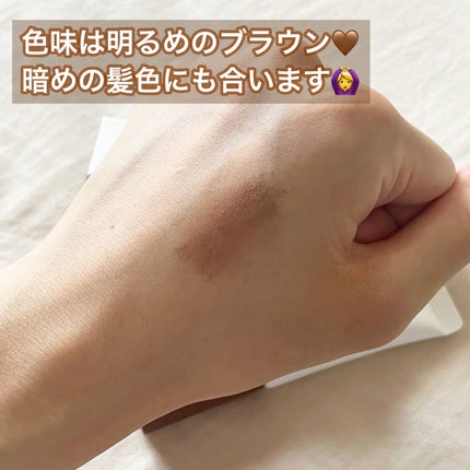 ハンオールブロウカラ/rom&nd/眉マスカラを使ったクチコミ(3枚目)