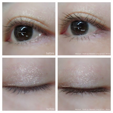 ムードアップマスカラ ロング&カール/dasique/マスカラを使ったクチコミ(6枚目)