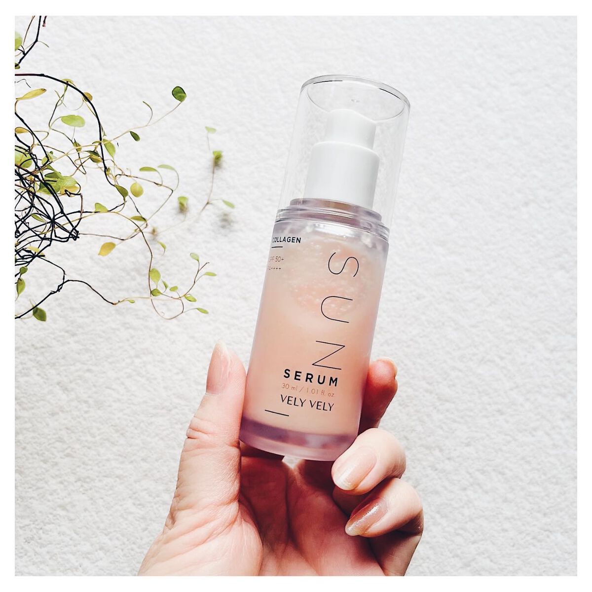 ハリケアコラーゲンサンセラム/VELY VELY/日焼け止めジェルを使ったクチコミ(2枚目)