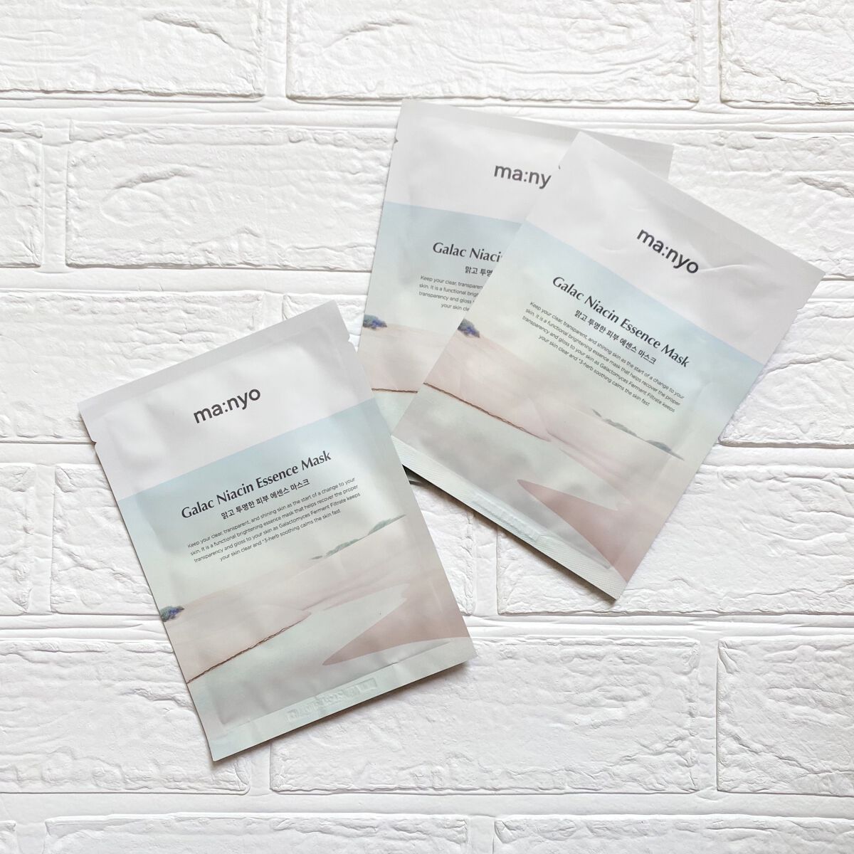 ガラクナイアシン エッセンスマスク/manyo/シートマスク・パックを使ったクチコミ（2枚目）