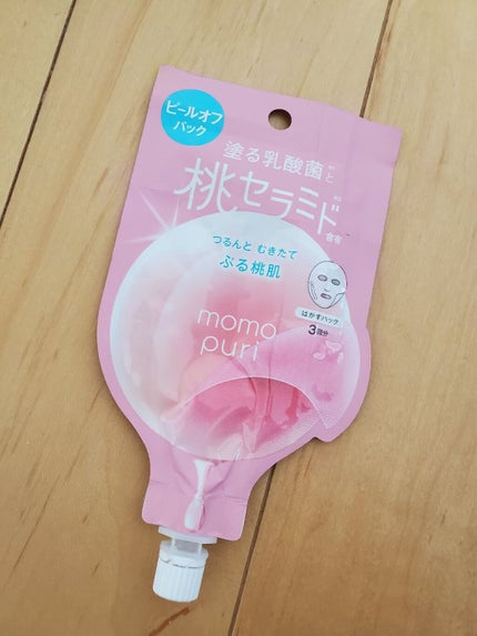 ももぷり フレッシュピールオフパック/ももぷり/ピーリングを使ったクチコミ(1枚目)