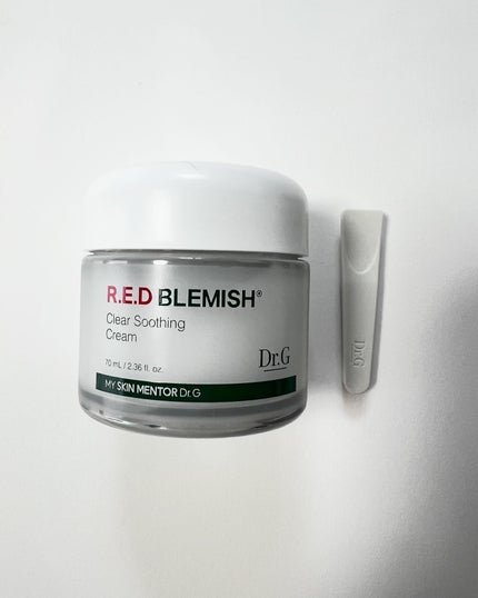 レッドブレミッシュ クリアスージングクリーム/Dr.G/フェイスクリームを使ったクチコミ(1枚目)