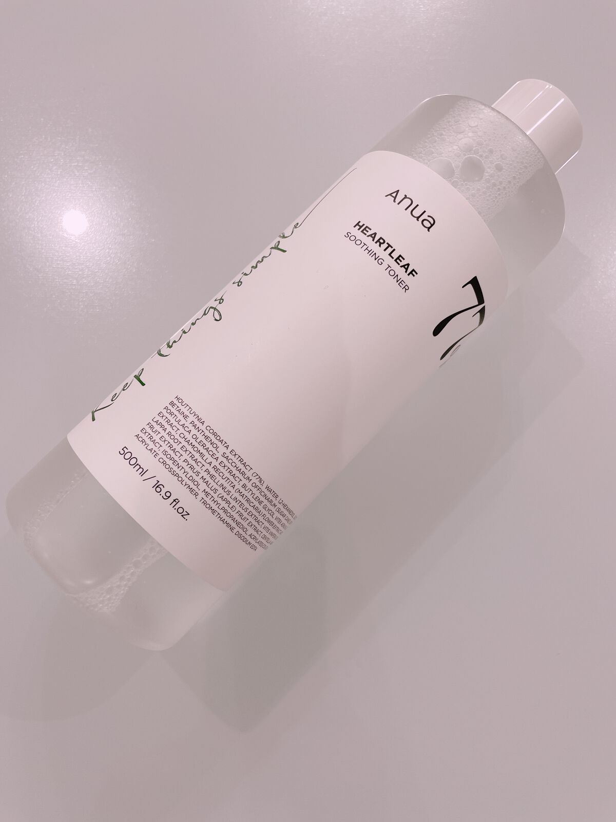 ドクダミ 77 スージングトナー/Anua/化粧水を使ったクチコミ（1枚目）