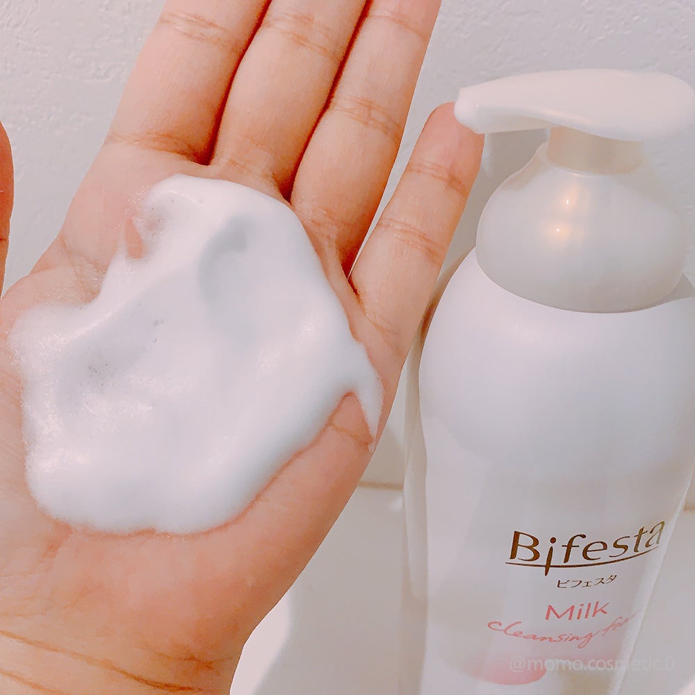 もっちりミルク泡クレンジング/ビフェスタ/クレンジングを使ったクチコミ(4枚目)