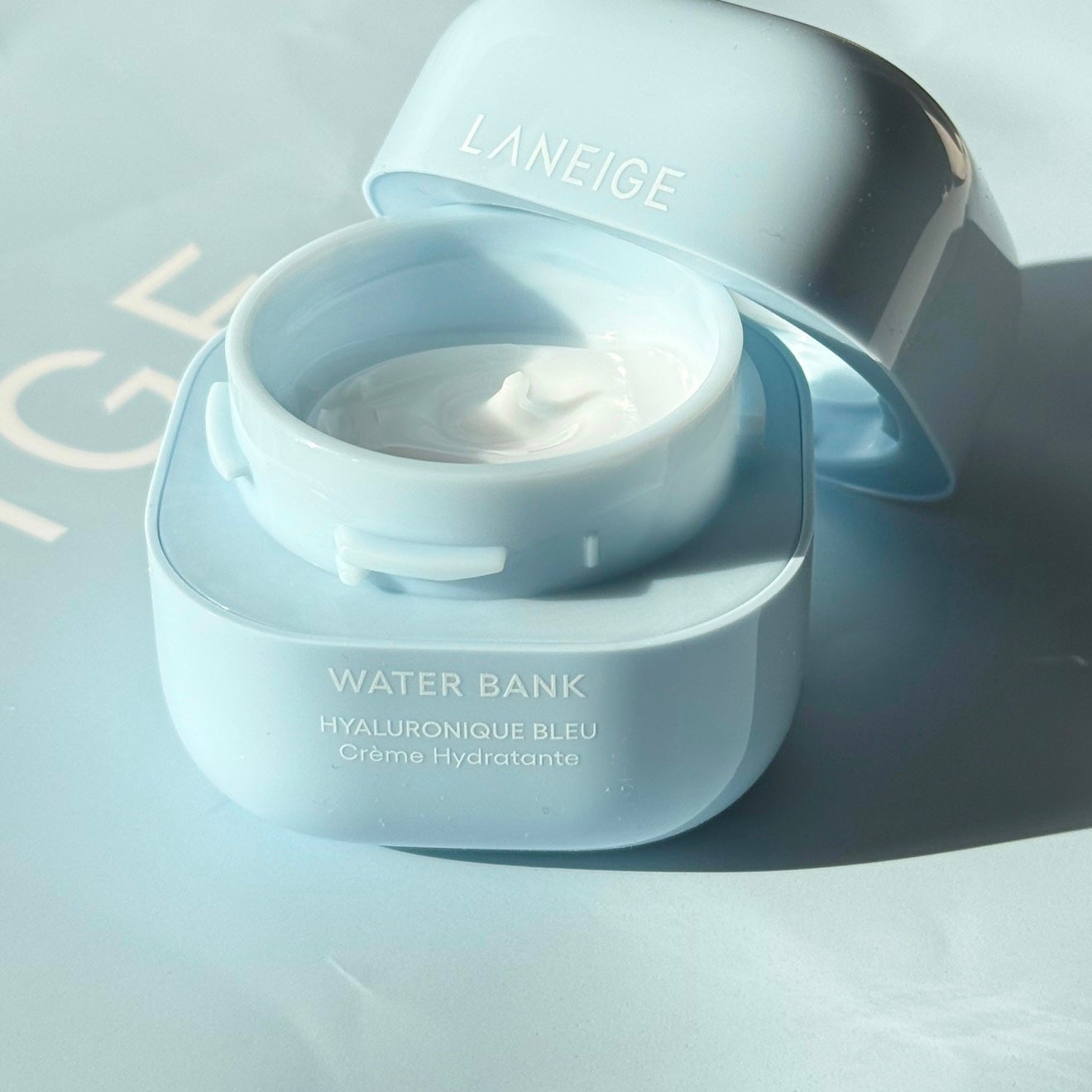 ウォーターバンク クリーム (乾燥肌用)/LANEIGE/フェイスクリームを使ったクチコミ(2枚目)