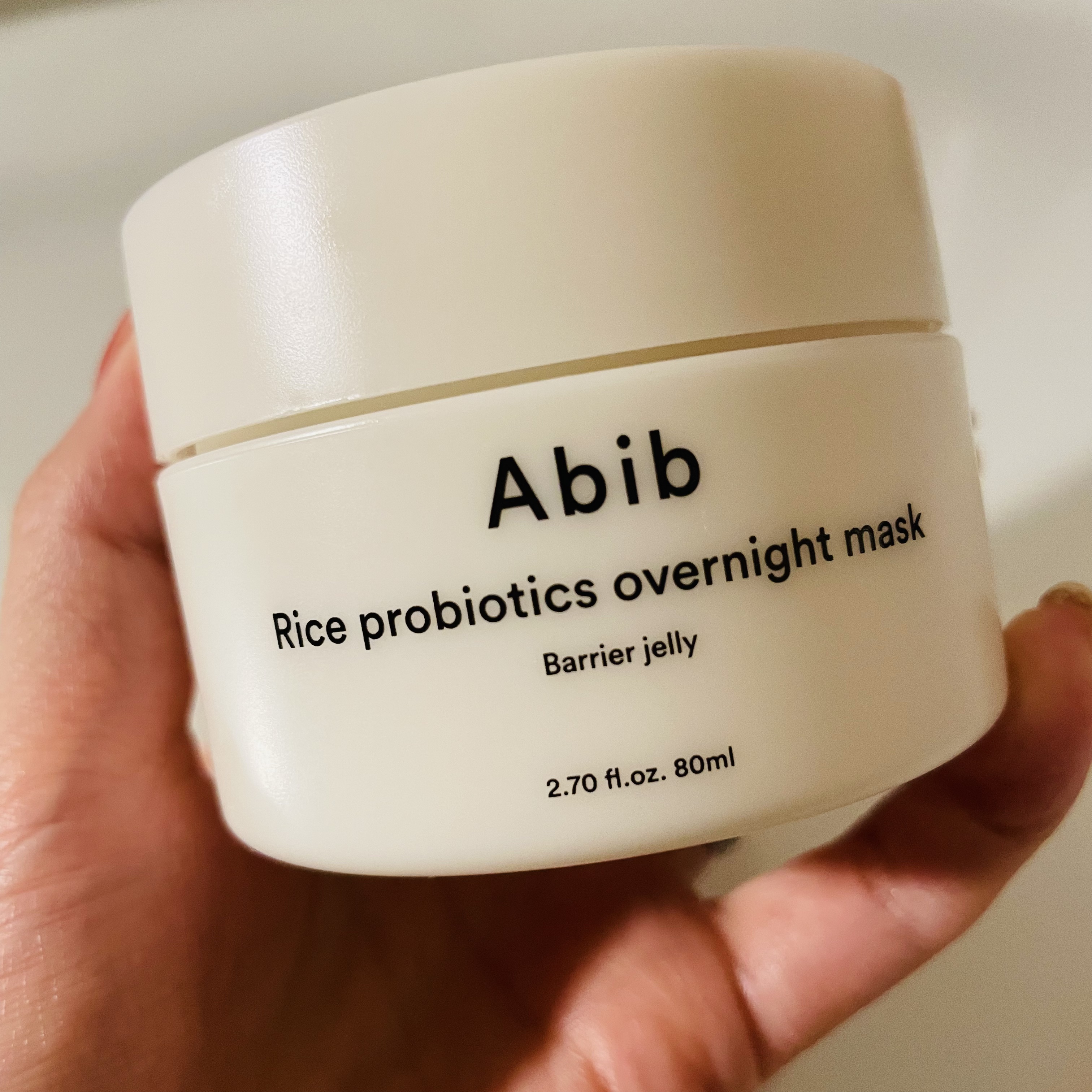 ライス プロバイオティクス オーバーナイトバリアゼリー/Abib /その他スキンケアを使ったクチコミ（2枚目）