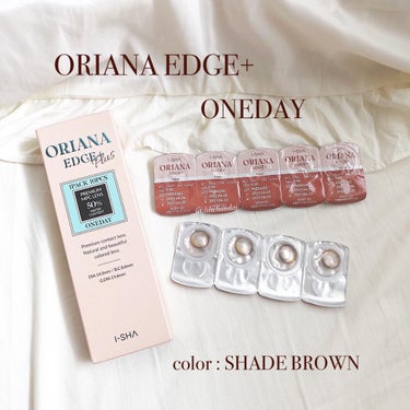 ORIANA EDGE+1DAY/蜜のレンズ/ワンデー（１DAY）カラコンを使ったクチコミ（2枚目）