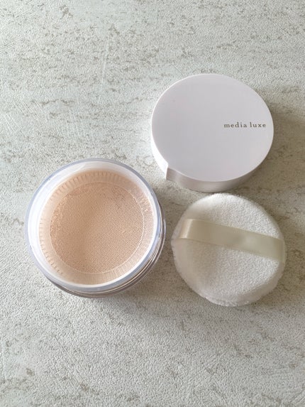 フェイスパウダー/media luxe/ルースパウダーを使ったクチコミ(2枚目)