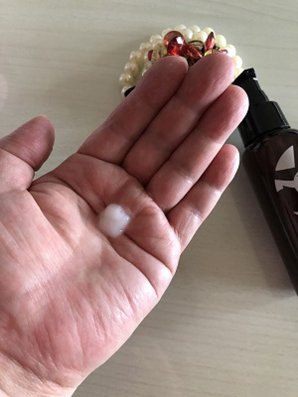 オーガニックヘアオイルエマルジョン/ToyLaBO/ヘアオイルを使ったクチコミ（2枚目）