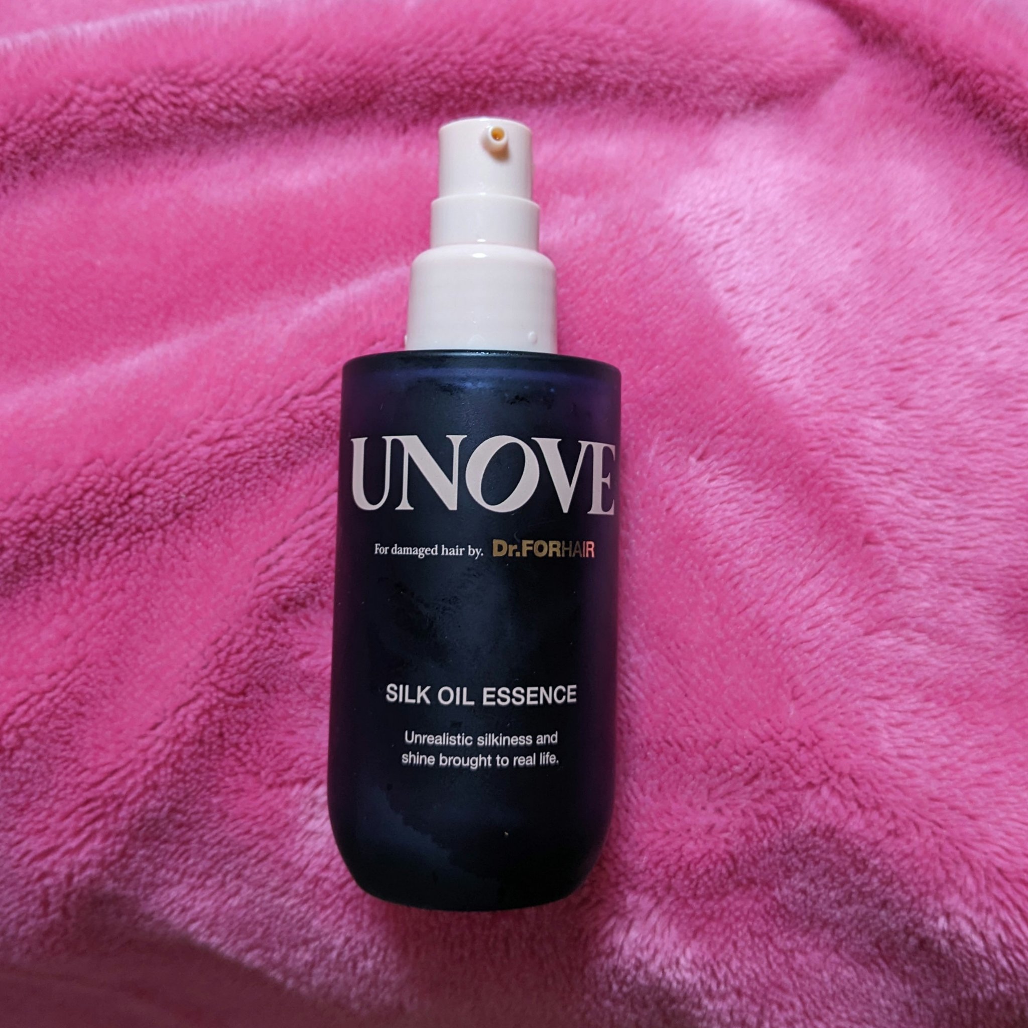 アノブ シルクオイルエッセンス/UNOVE/ヘアオイルを使ったクチコミ（1枚目）