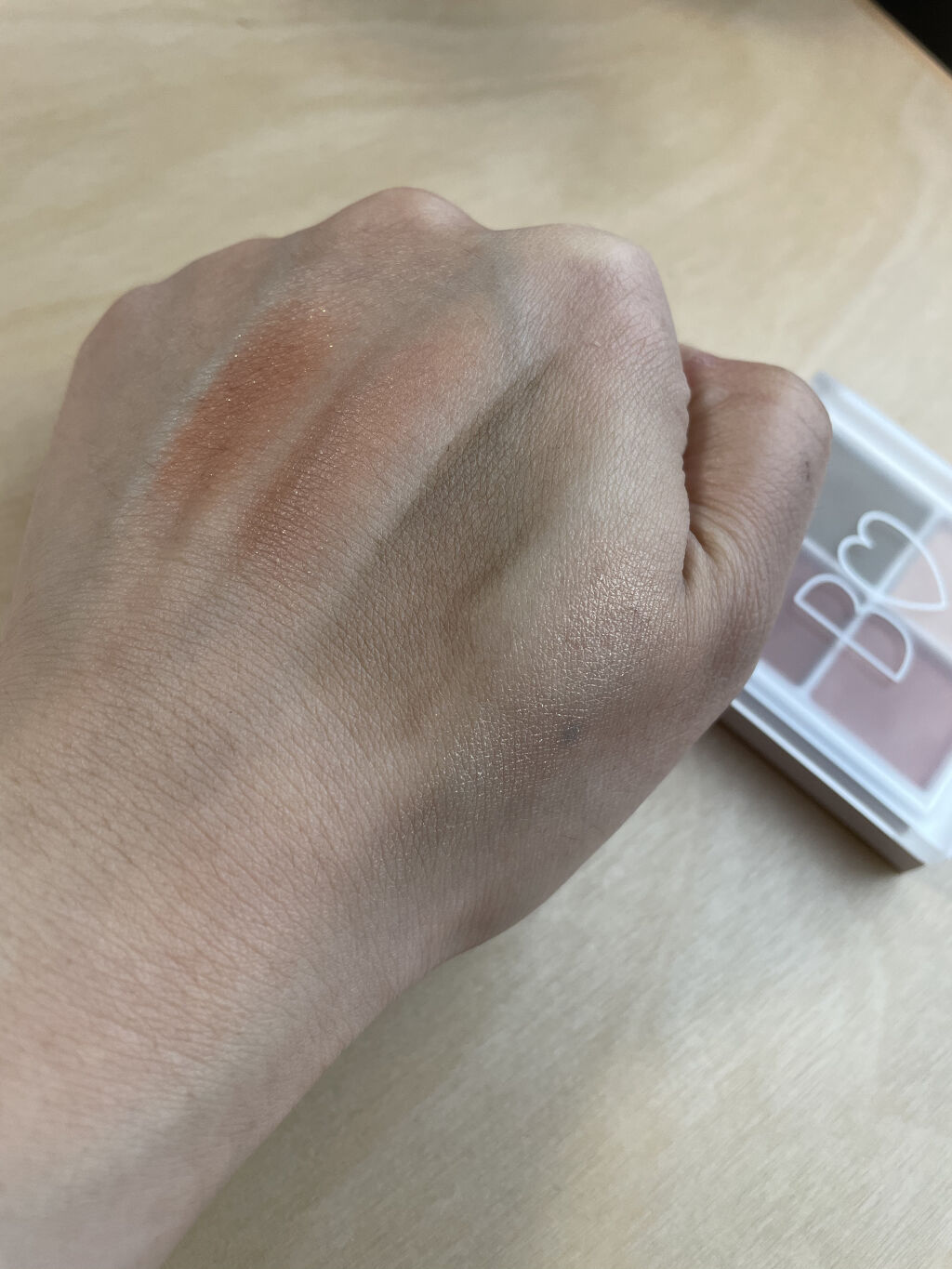 THE アイパレR/b idol/アイシャドウパレットを使ったクチコミ（2枚目）