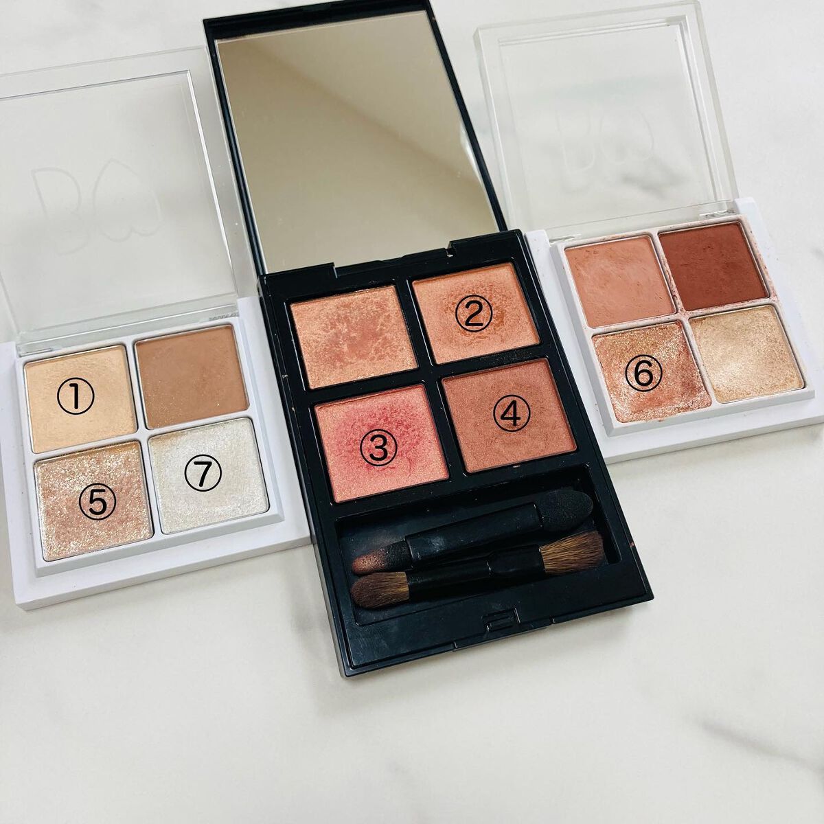 mikan_cosmecafe on LIPS 「#今日のメイク前職の後輩とランチに行きました🥰お肌綺麗ですね〜..」(3枚目)