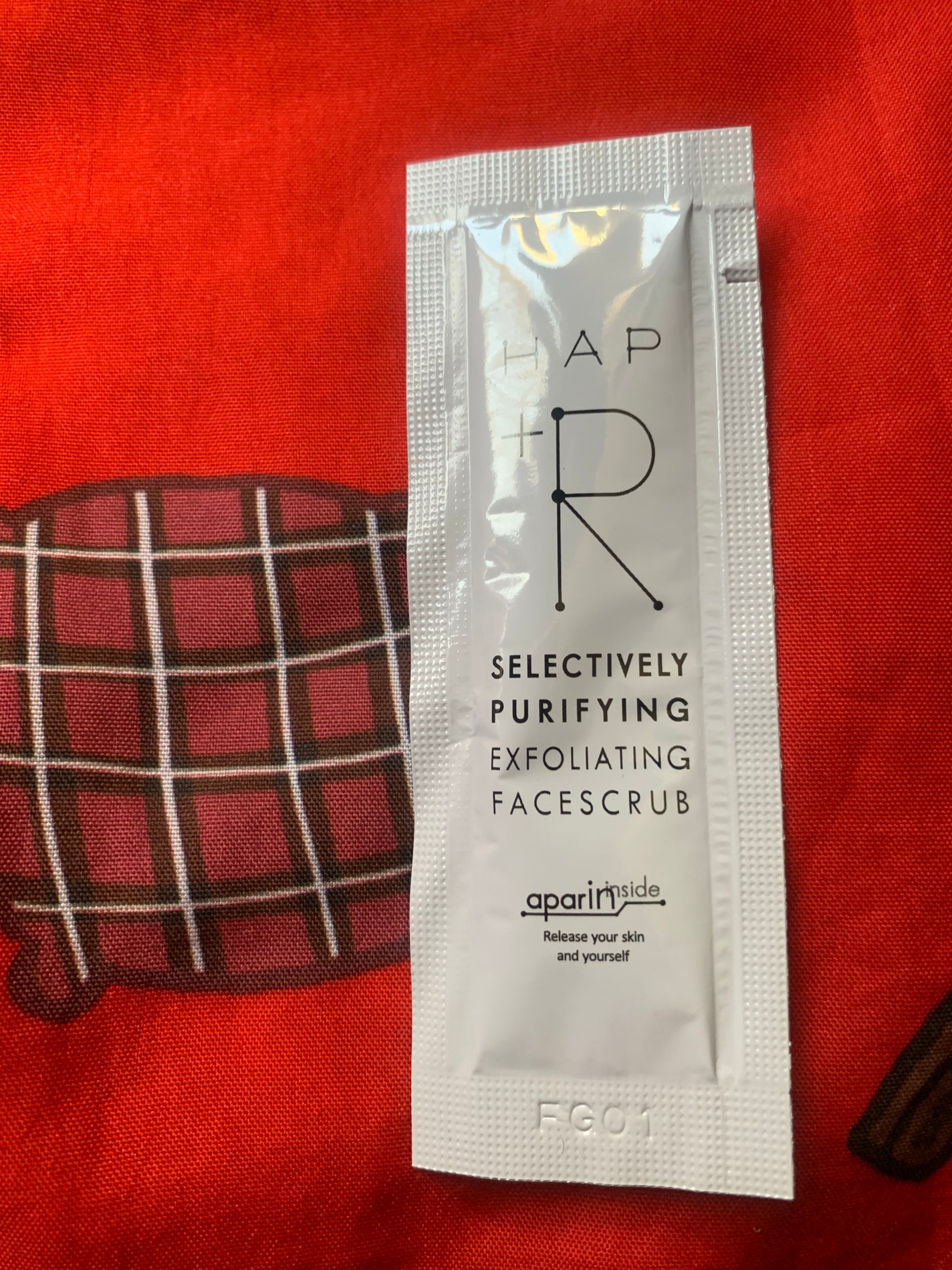 フェイススクラブ /HAP+R/スクラブ・ゴマージュを使ったクチコミ(1枚目)