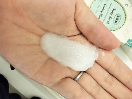 ヘッドスクラブ リフレッシング(ミント)/SABON/ヘッドスクラブを使ったクチコミ(4枚目)