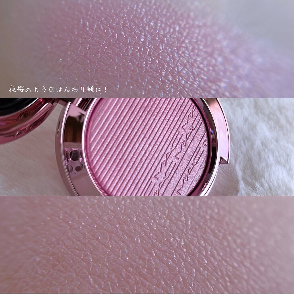 エクストラ ディメンション ブラッシュ M·A·C BLACK CHERRY/M・A・C/パウダーチークを使ったクチコミ(5枚目)