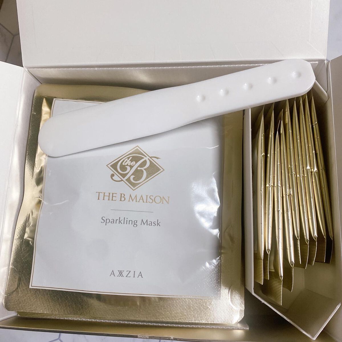  スパークリング マスク /ザ ビー メゾン/洗い流すパック・マスクを使ったクチコミ（2枚目）