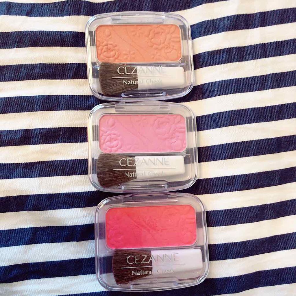 ナチュラル チークN/CEZANNE/パウダーチークを使ったクチコミ（1枚目）