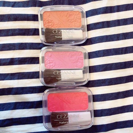 ナチュラル チークN/CEZANNE/パウダーチークを使ったクチコミ(1枚目)