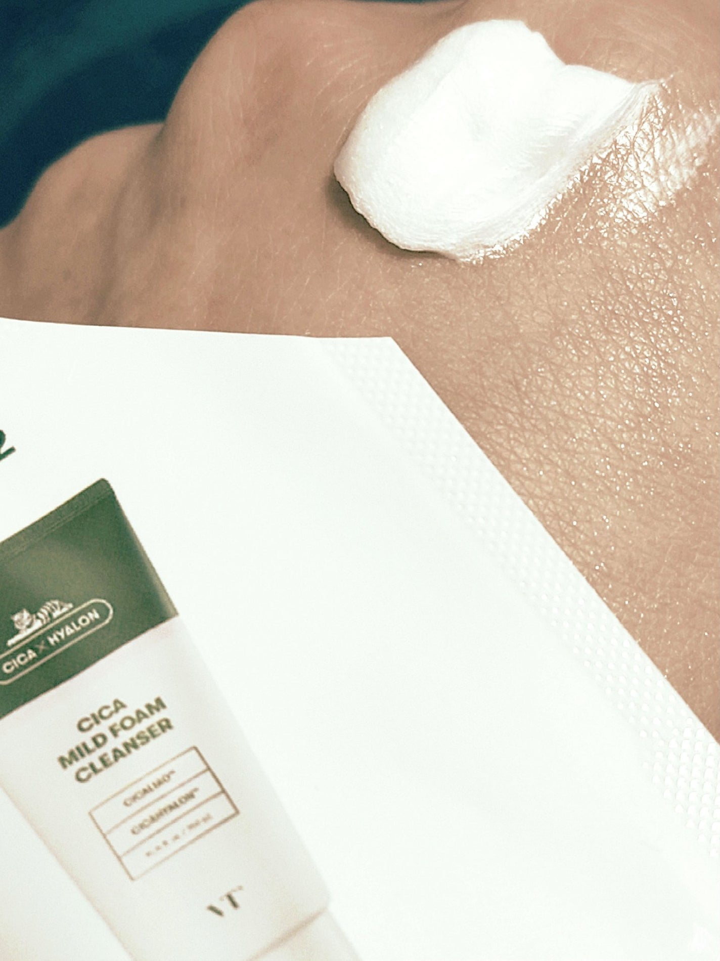 CICA マイルドフォームクレンザー/VT/洗顔フォームを使ったクチコミ(4枚目)