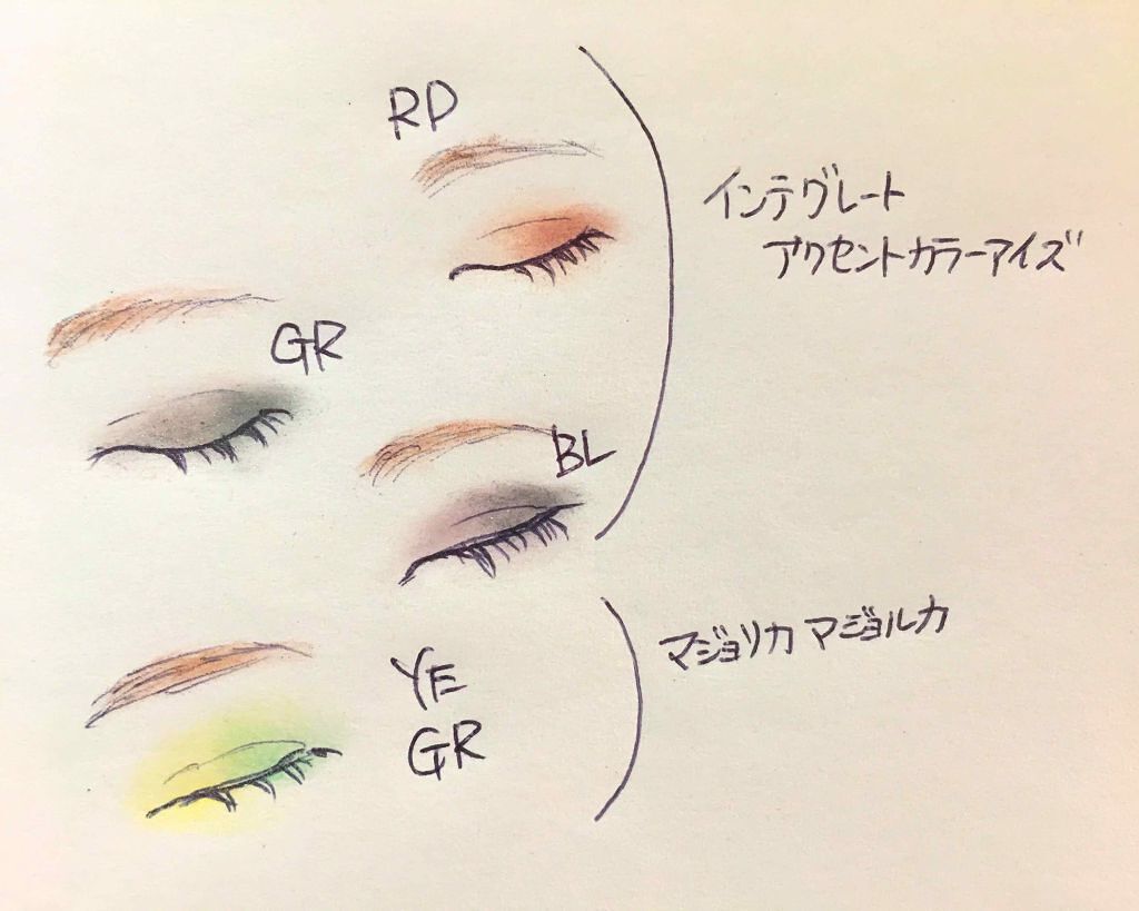 シャドーカスタマイズ/MAJOLICA MAJORCA/単色アイシャドウを使ったクチコミ(1枚目)