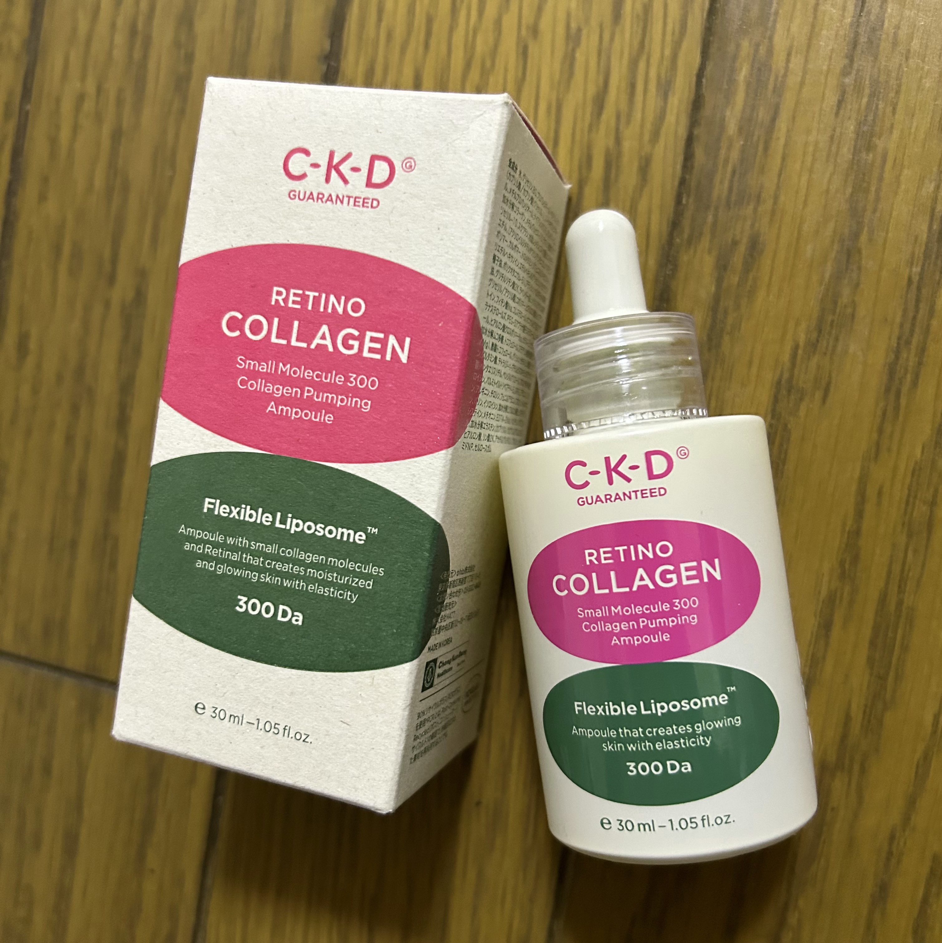 レチノコラーゲン低分子300パンピングアンプル/CKD/美容液を使ったクチコミ（1枚目）