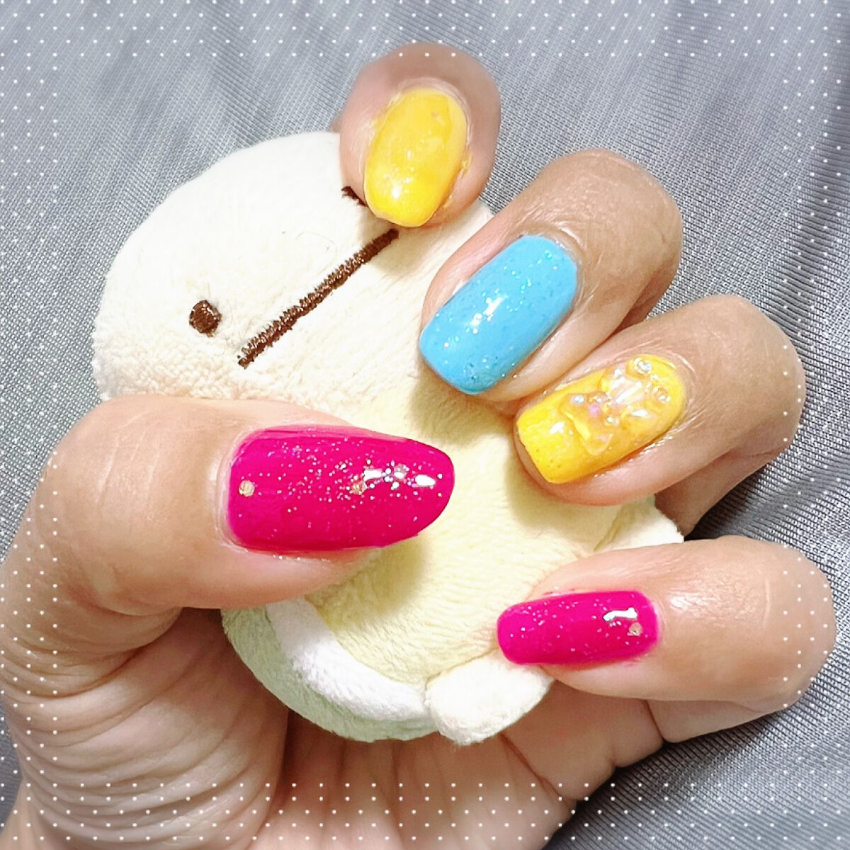 パル カラージェル/キャンドゥ/ジェルネイルを使ったクチコミ(3枚目)