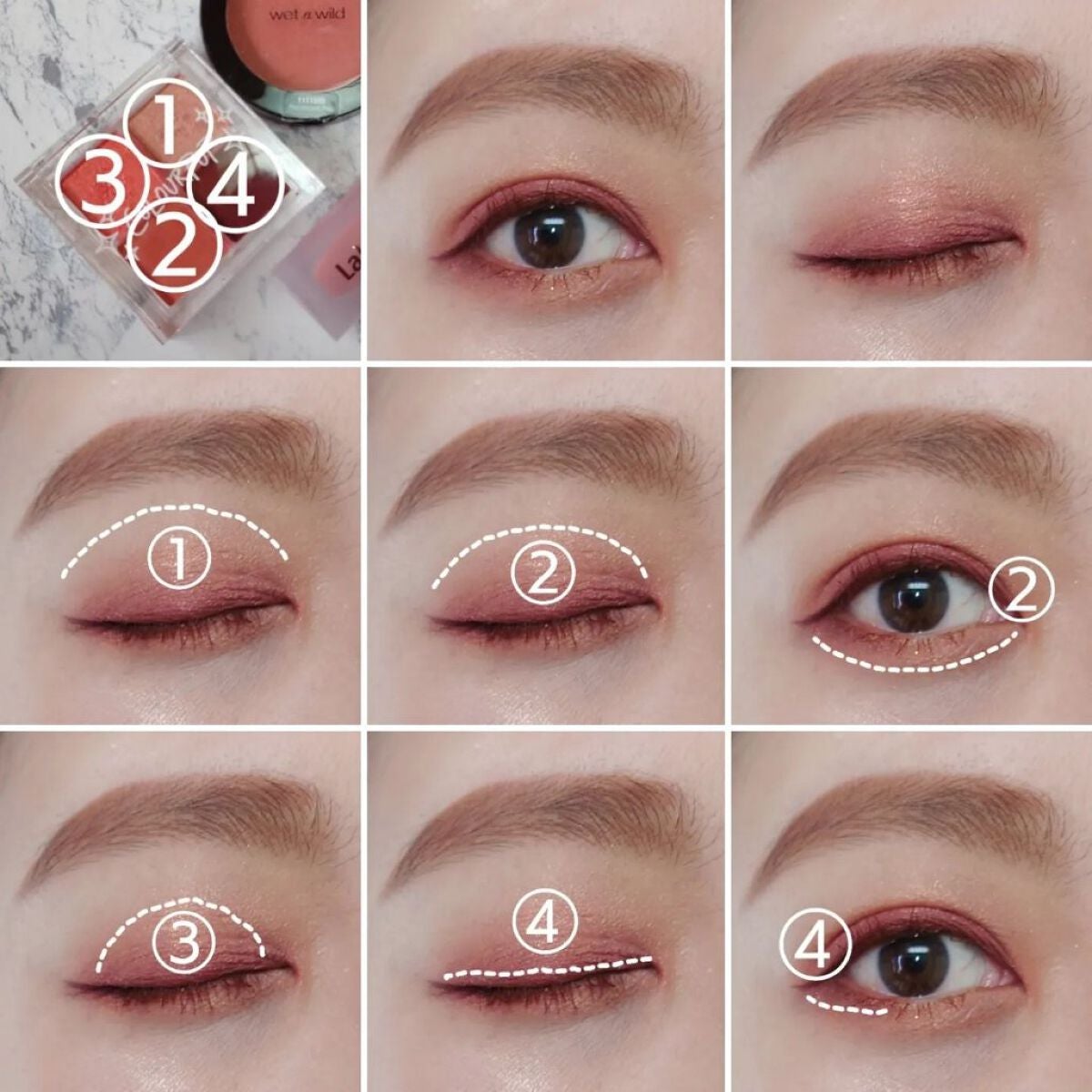 shadow palette /ColourPop/アイシャドウパレットを使ったクチコミ(4枚目)